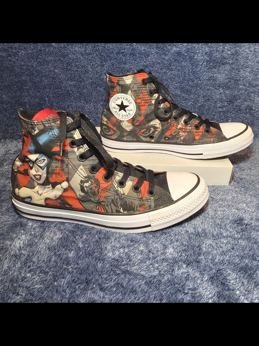 DC Comics x Converse Chuck Taylor All Star High "Harley Quinn" - Picture 2 of 7